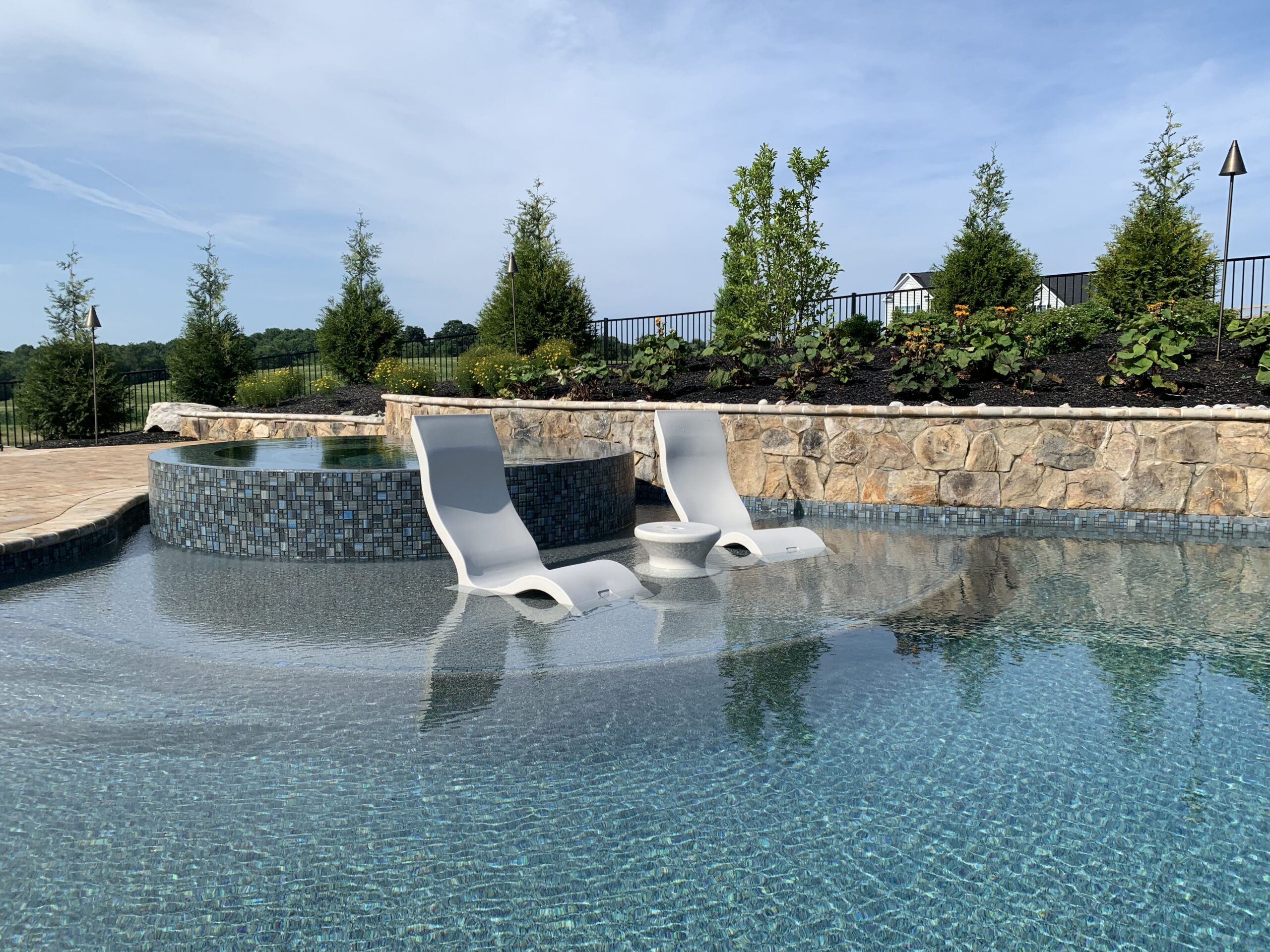 Pool Tanning Ledges | Tanning Pools | Mt Airy, Clarksville & Potomac