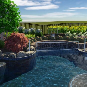 3D Pool Design 3 | Rowan Landscape and Pools